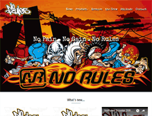 Tablet Screenshot of norules.com